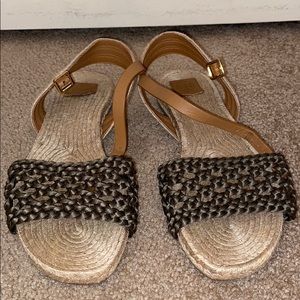 Tory Burch Two tone sandals